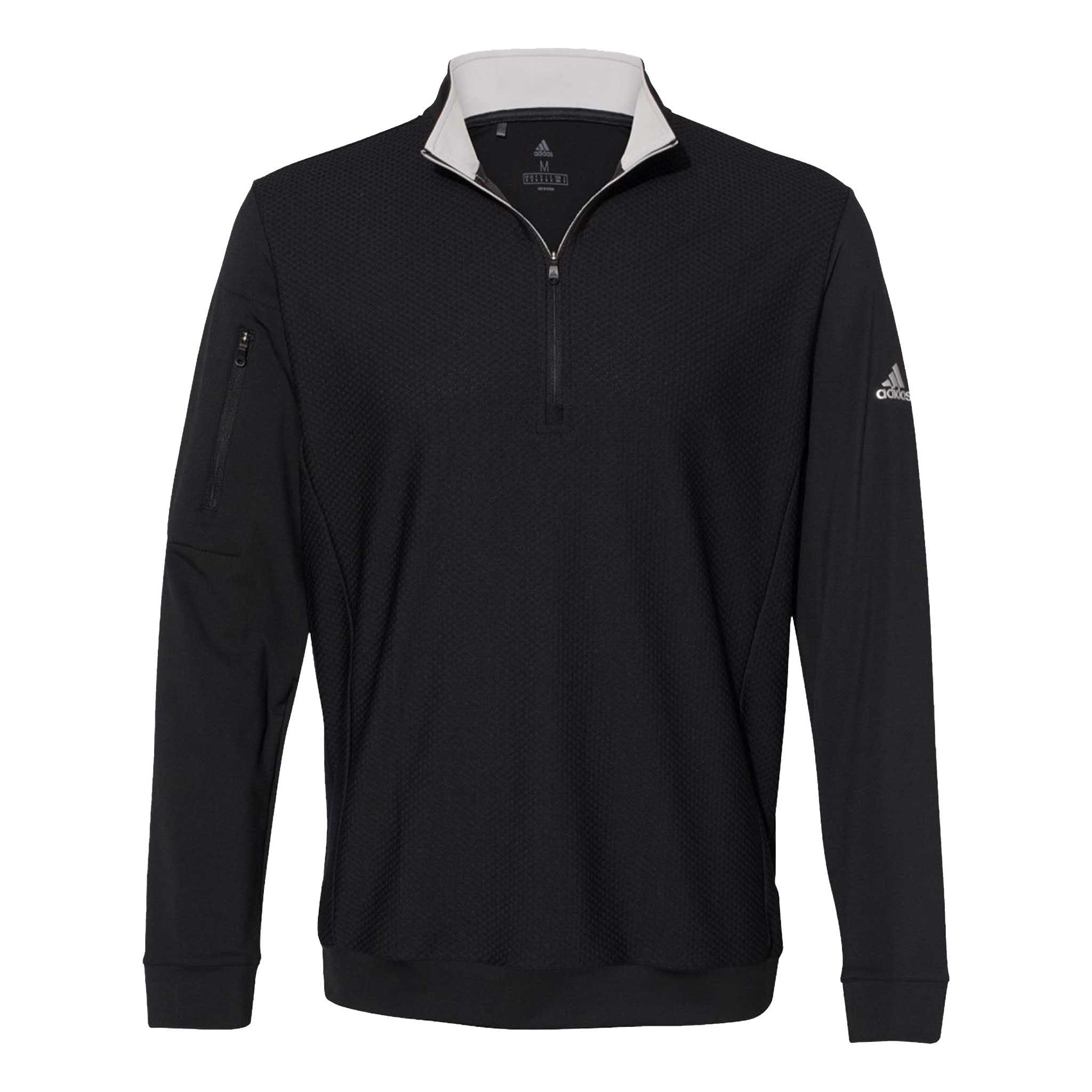 Performance Textured Quarter-Zip Pullover
