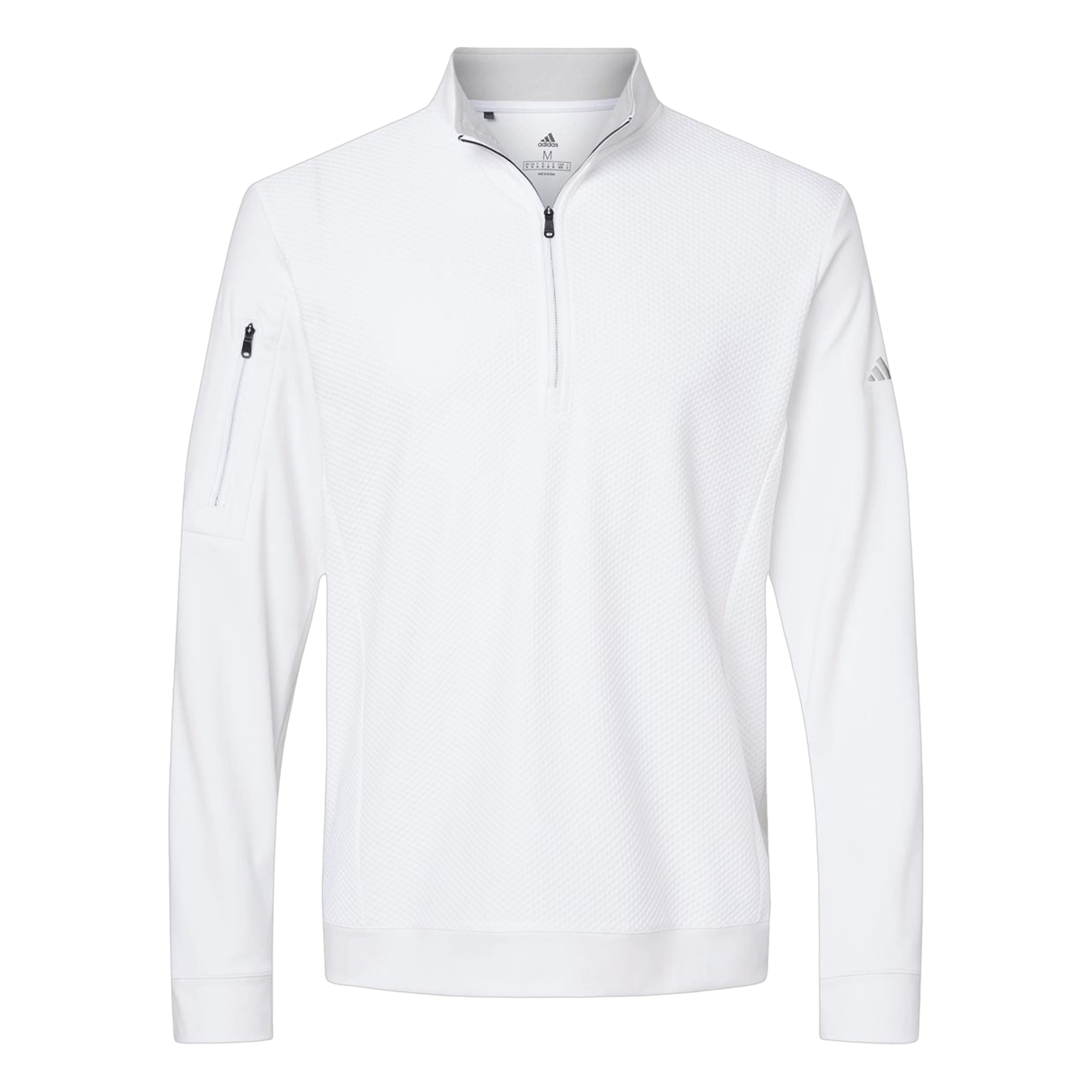 Performance Textured Quarter-Zip Pullover
