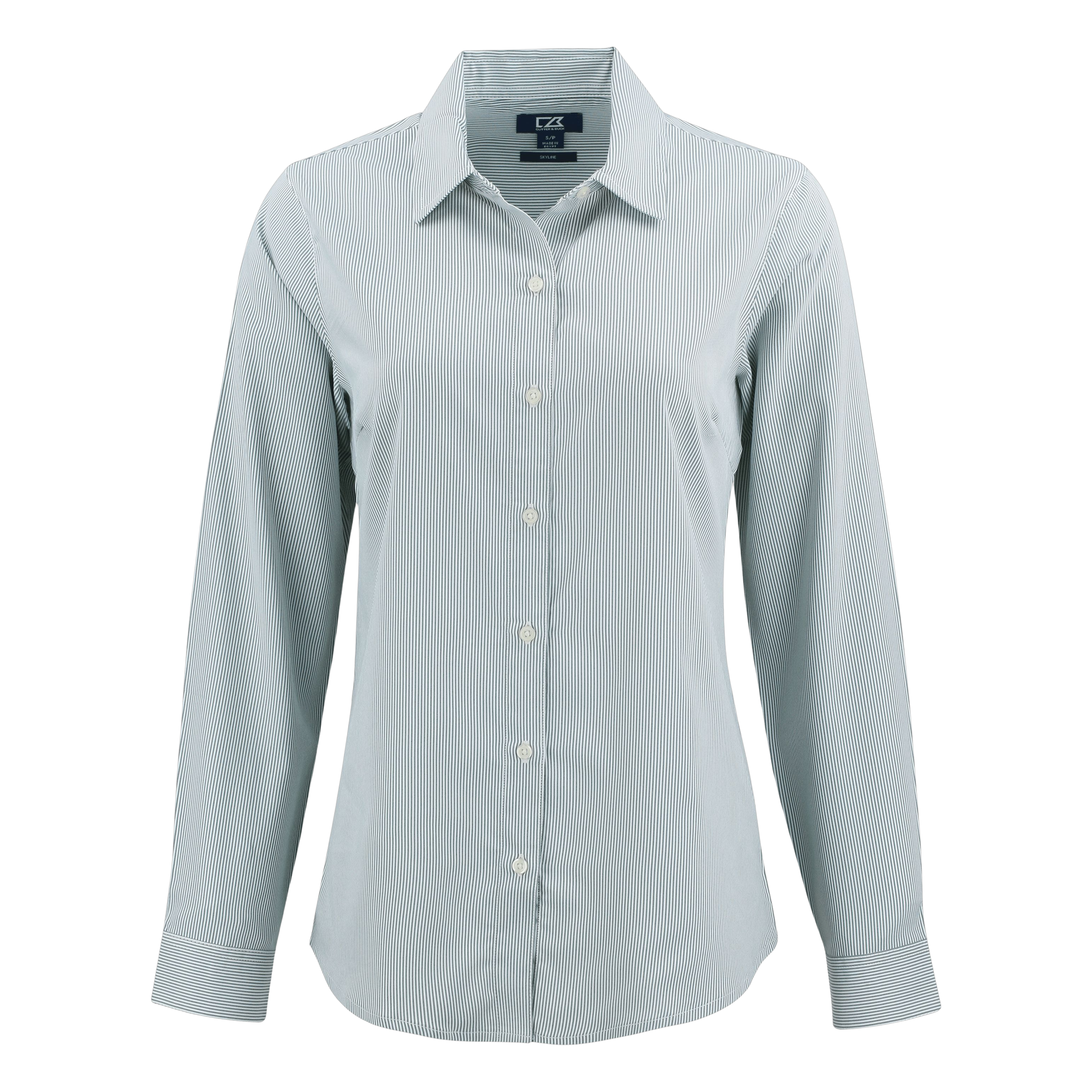 Women's Skyline Pinstripe Dress Shirt