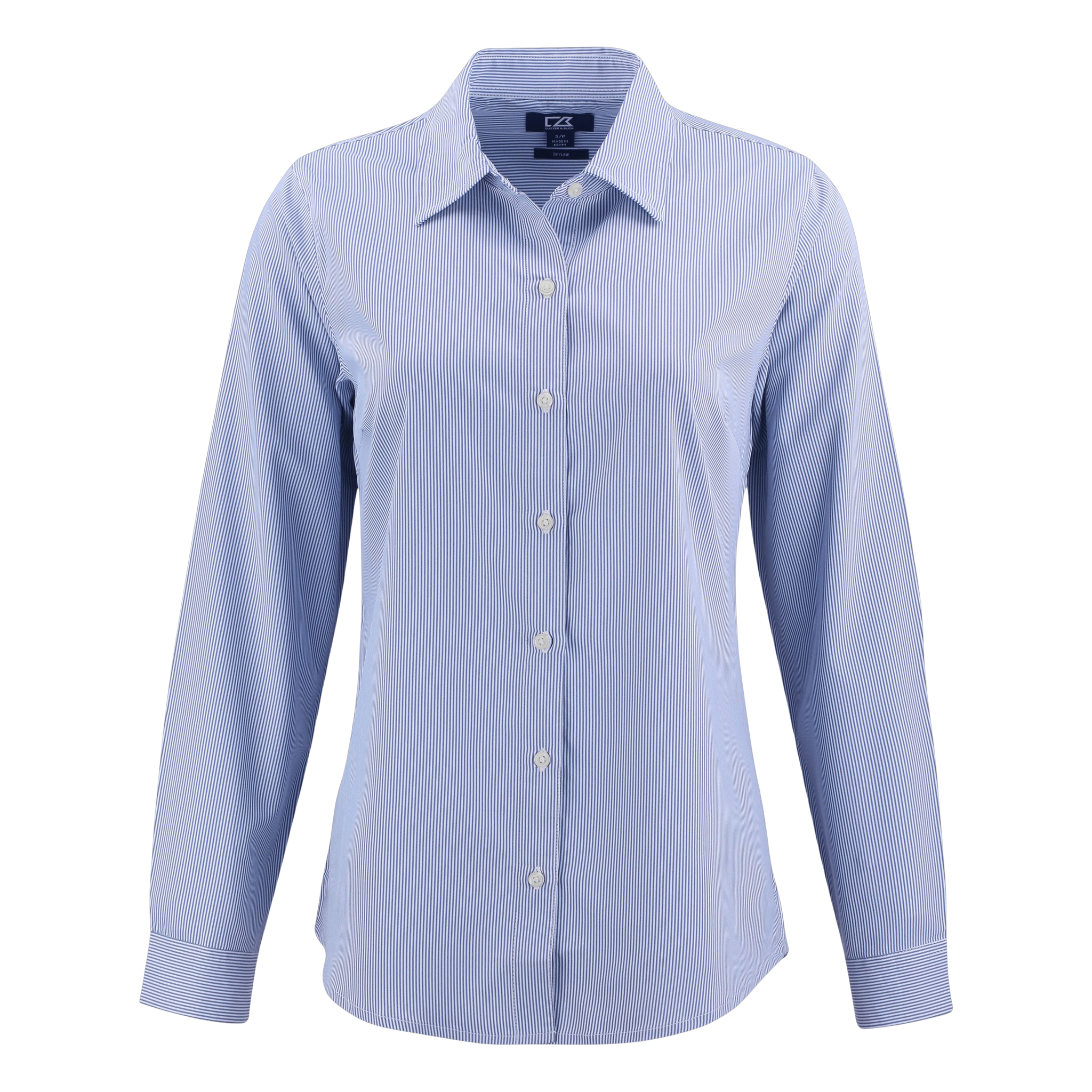 Women's Skyline Pinstripe Dress Shirt