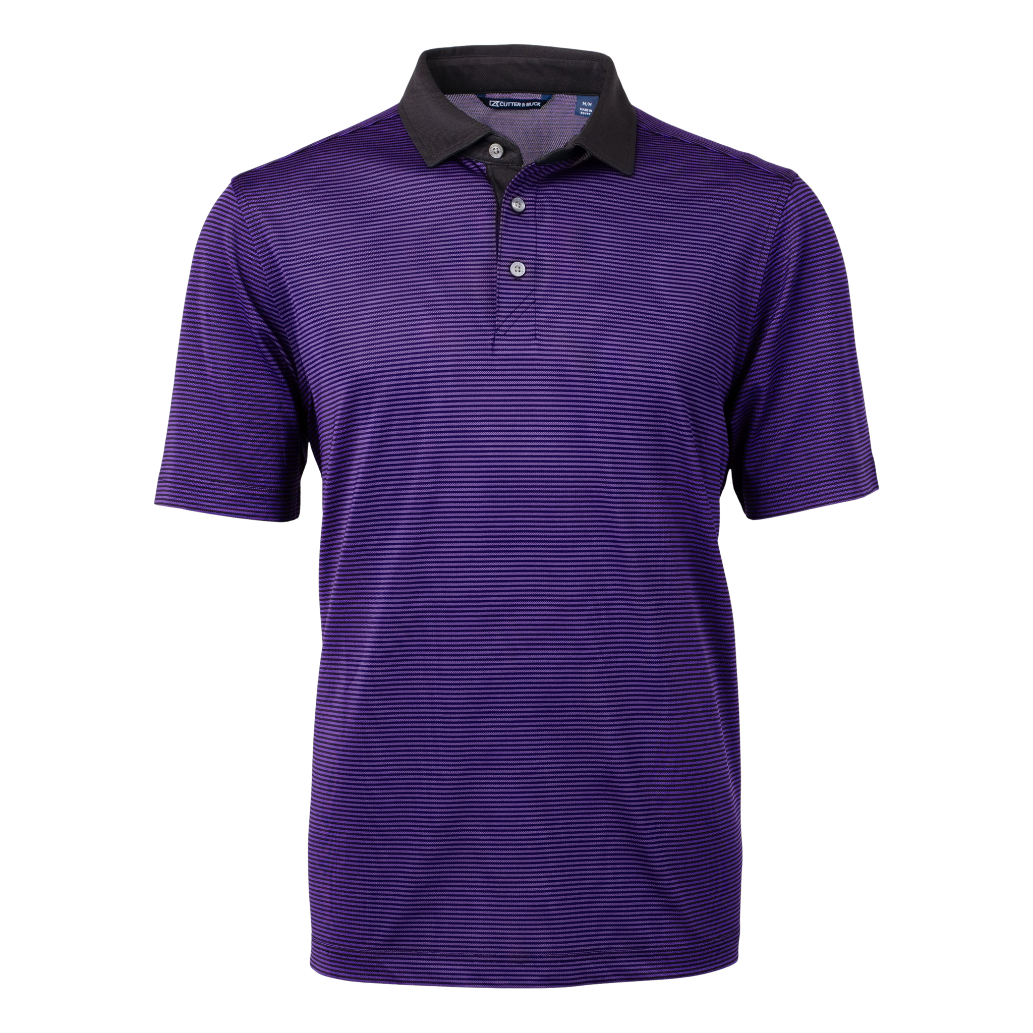 Virtue Pique Micro Stripe Polo