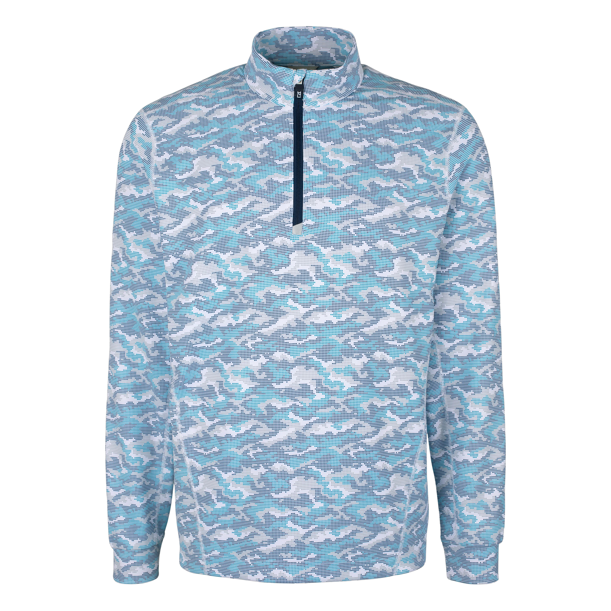 Traverse Stretch Camo Print Quarter Zip