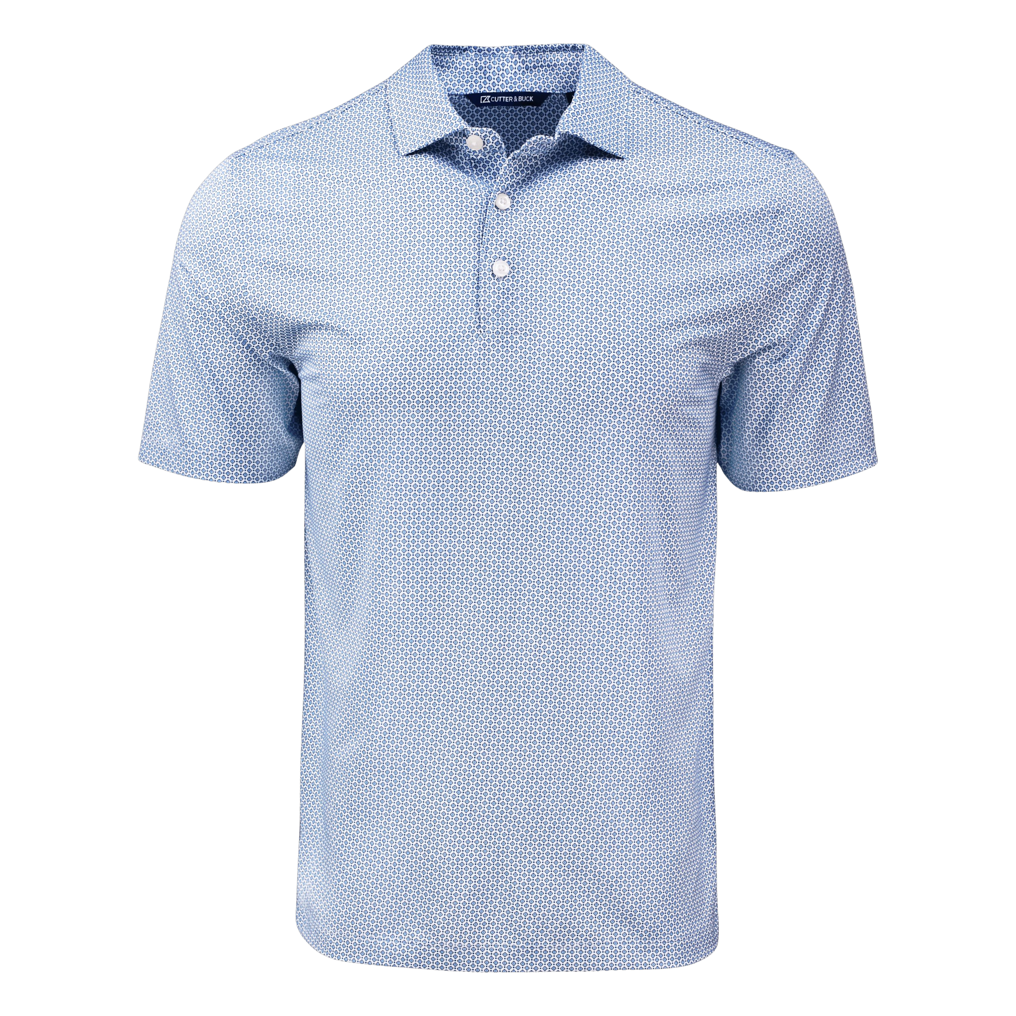 Pike Diamond Dot Print Polo