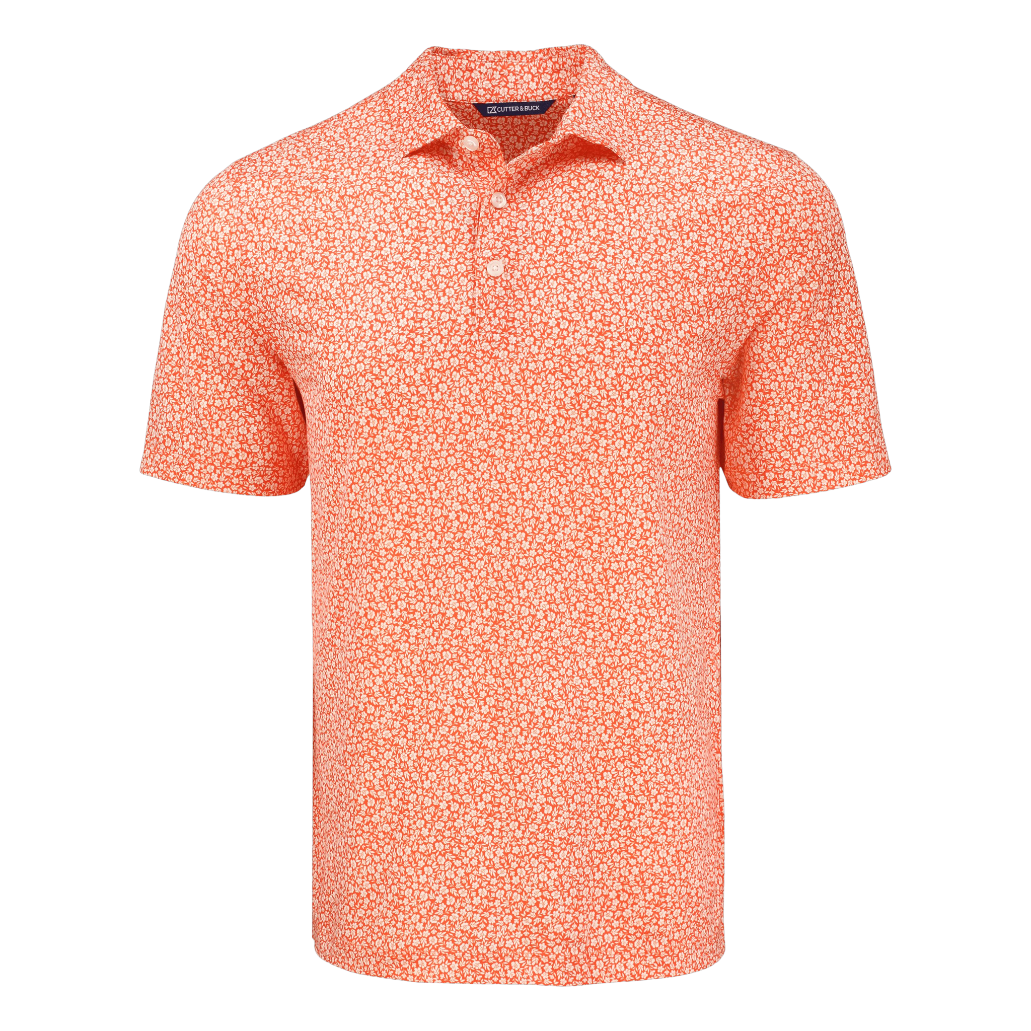 Pike Flora Print Polo